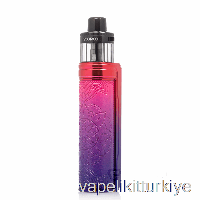Elektronik Sigara Kalemi Vape Mate Voopoo Drag X2 80w Pod Sistemi Modern Kırmızı